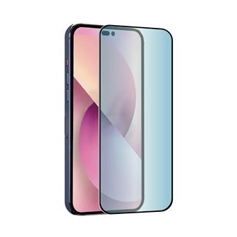 Protection d'écran en verre trempé anti lumière bleue TigerGlass pour iPhone 14 Pro Max Transparent