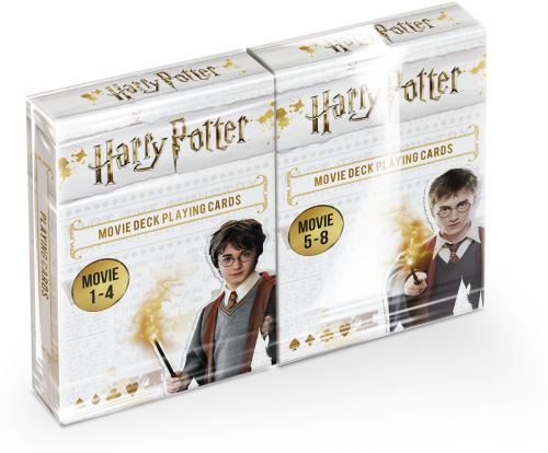 Pack Duo Shuffle Harry Potter 54 Cartes À Jouer