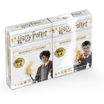 Pack Duo Shuffle Harry Potter 54 cartes à jouer