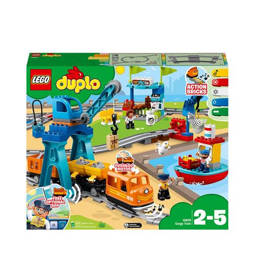 LEGO® DUPLO® Town Trains 10875 Le train de marchandises