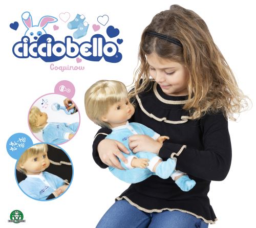 Cicciobello Bobo Poupon 42 Cm Il Est Malade Il Faut Le Soigner 7 Accessoires Inclus Jouet Pour Enfants Des 2 Ans 1643 Reconditionne Reepeat