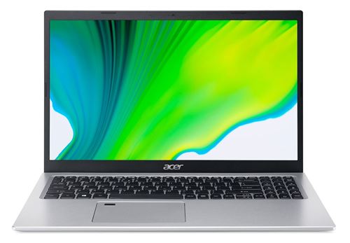 Acer Aspire 5 Pro Series A515-56 - Intel Core i5 1135G7 - Win 10 Pro 64 bits - Iris Xe Graphics - 8 GB RAM - 512 GB SSD QLC - 15.6 IPS 1920 x 1080 (Full HD) - Wi-Fi 6 - puur zilver - tsb Frans