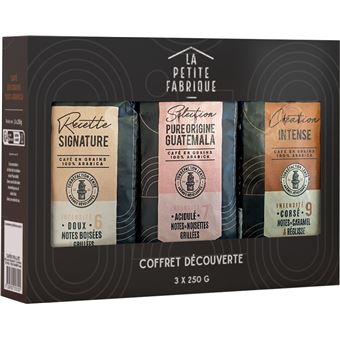 La petite fabrique Discovery Doos Koffiebonen 1314 3 x 250 g - 1