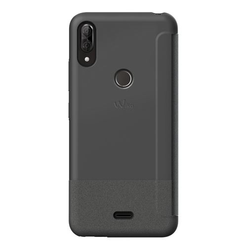 Etui Folio Wiko Smart Gris pour View 2 Plus