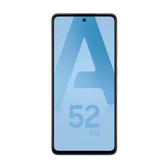 Smartphone Samsung Galaxy A52 6.5" Double SIM 5G 128 Go Blanc - 1