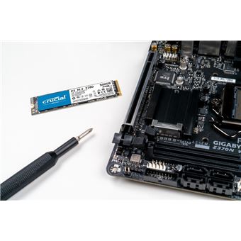 Crucial P2 - SSD - 500 GB - intern - M.2 2280 - PCIe 3.0 x4 (NVMe