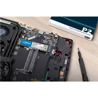 Crucial P2 - SSD - 500 GB - intern - M.2 2280 - PCIe 3.0 x4 (NVMe