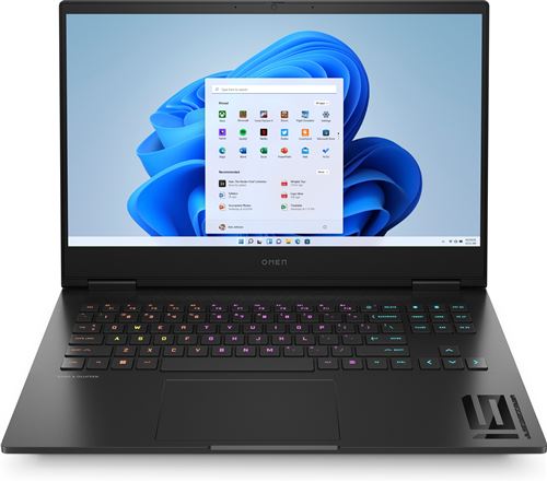 PC Portable Gaming HP Omen 16-wd0045nf 16,1" FHD 144Hz Intel Core i7 16 Go RAM 512 Go SSD Nvidia GeForce RTX 4060 TGP 120W Noir Céleste