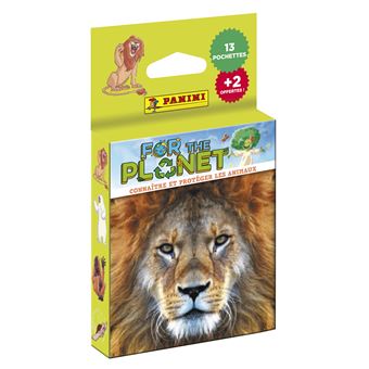 Blister de 15 pochettes Panini For the planet