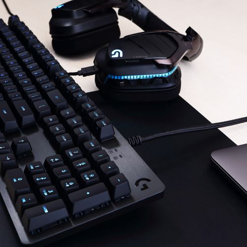 Logitech G512 Carbon Clavier Gaming Mécanique RGB GX Marron