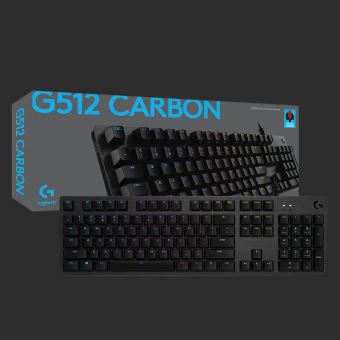 Clavier gamer LOGITECH G512 CARBON GX BLUE