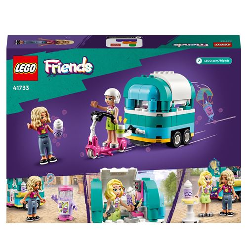 LEGO Friends 41733 La boutique mobile de Bubble Tea, Jouet Filles et  Garçons 6 Ans, Jeu Créatif, avec Véhicules, et Personnages Nova & Mathilde  pas cher 
