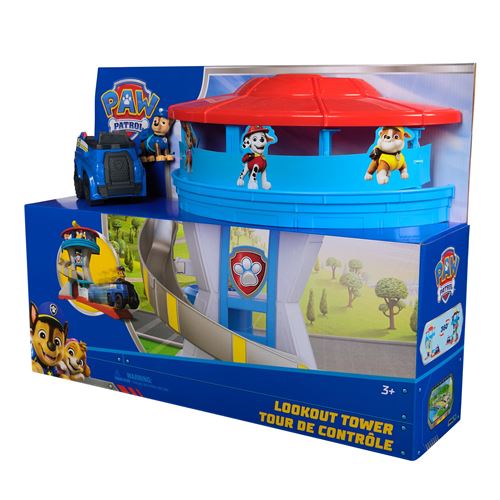 Figurines et véhicule Paw Patrol Pat’Patrouille Tour de contrôle Figurines et véhicule Paw Patrol Pat’Patrouille Tour de contrôle