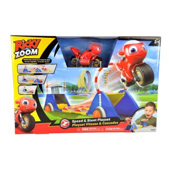 Playset Tomy Ricky Zoom vitesse et cascades