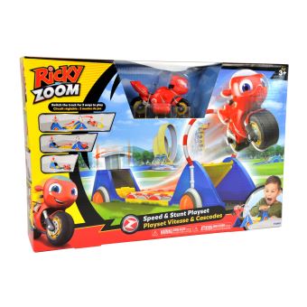 Playset Tomy Ricky Zoom vitesse et cascades