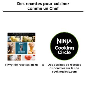 Sorbetière  Ninja Creami NC300EU 473 ml 800 W Noir et Argent