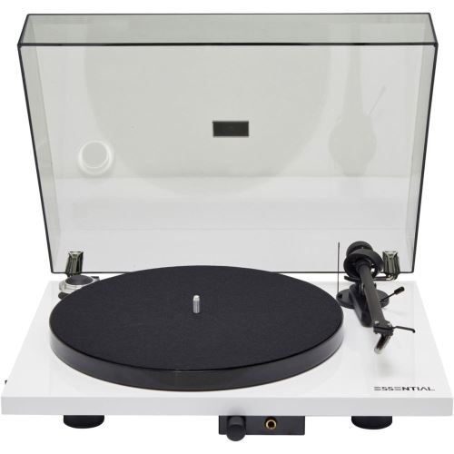 Platine vinyle Pro-Ject Essential III HP OM 10 Blanc laque