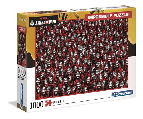 LA CASA DE PAPEL-IMPOSSIBLE MASK-PUZZLE 1000P