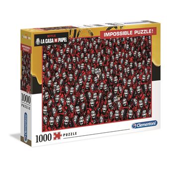 Puzzle 1000 pièces Clementoni La Casa de Papel Impossible