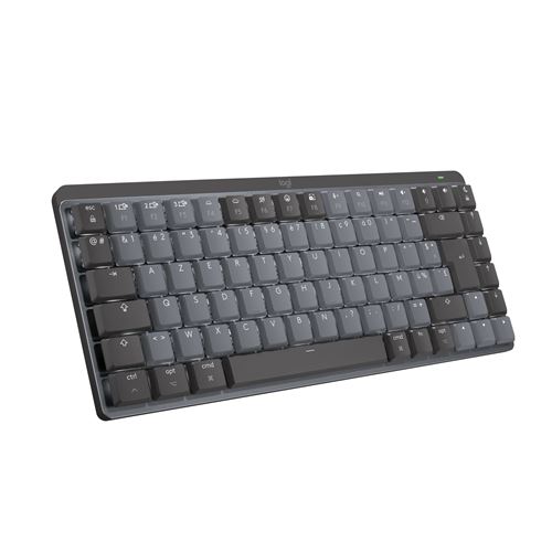 Clavier sans fil LOGITECH MX Mechanical Mini pour Mac Gris Sideral