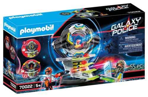 Playmobil Galaxy Police 70022 Coffre-Fort Spatial avec Code