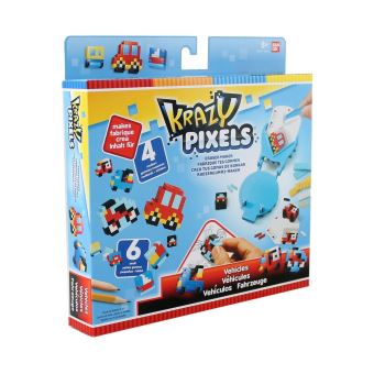 Kit créatif de demarrage Bandai Krazy Pixels Modèle aléatoire