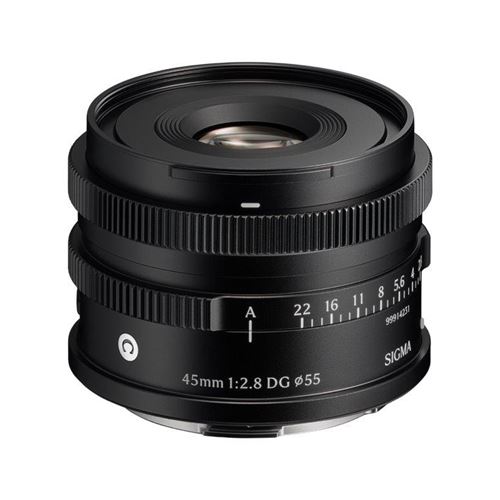 Sigma DG CTP 45 mm f/2,8-22 Noir pour Sony E