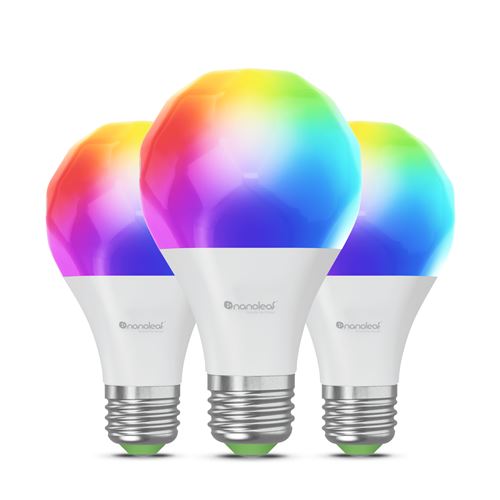 Pack de 3 Ampoules connectées Nanoleaf Essentials Matter E27