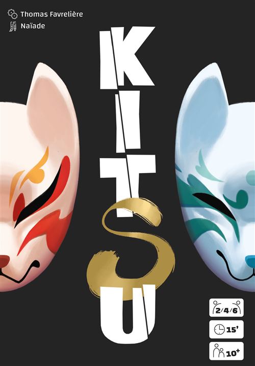 Jeu D’Ambiance Grrre Games Kitsu – Jeu Stratégique 1 Contre 1