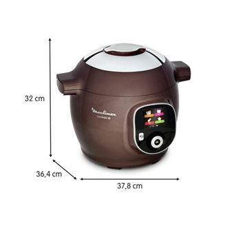 Moulinex Cookeo+ multicuiseur intelligent, 150 recettes preprogrammees CE851910