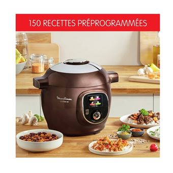 Moulinex Cookeo+ multicuiseur intelligent, 150 recettes preprogrammees CE851910