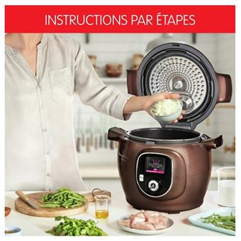 Moulinex Cookeo+ multicuiseur intelligent, 150 recettes preprogrammees CE851910