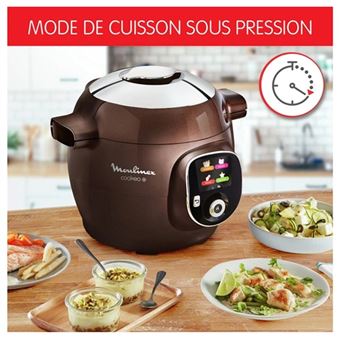 Moulinex Cookeo+ multicuiseur intelligent, 150 recettes preprogrammees CE851910