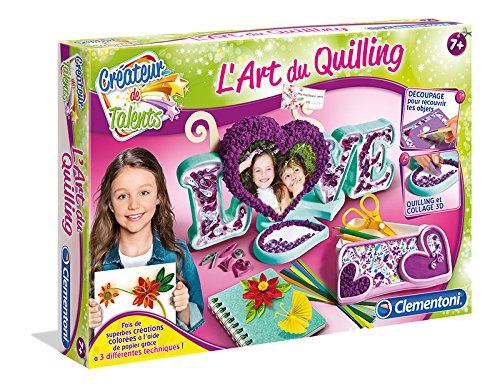 Kit créatif Clementoni L'art du Quilling