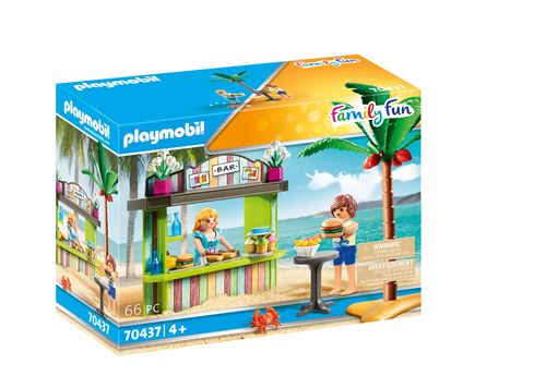 Playmobil Family Fun 70437 Snack De Plage