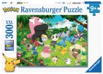 Puzzle 300 pièces XXL Ravensburger Pokemon sauvages