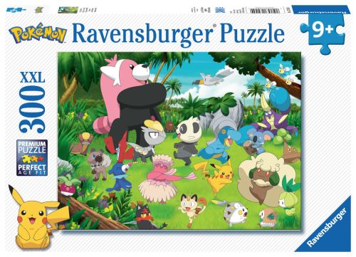 Rave Puzzle 300 Pièces Xxl Ravensburger Pokemon Sauvages