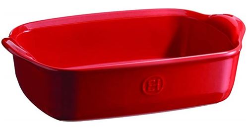 Emile Henry Burgundy  36.5 x 23.5cm Ultime Rectangular Baking Dish
