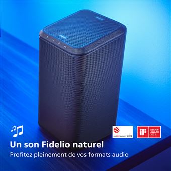 Enceinte sans fil FIDELIO Ambilight, Bluetooth, DTS-Play-Fi, Airplay