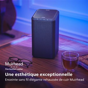 Enceinte sans fil FIDELIO Ambilight, Bluetooth, DTS-Play-Fi, Airplay