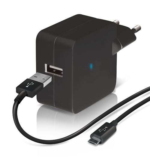 TEMIUM CHARG SECT 1USB+CAB MICRO-USB NOI