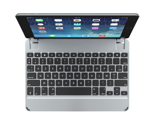 Clavier Aluminium Brydge 9.7 Gris pour iPad 9.7 AZERTY