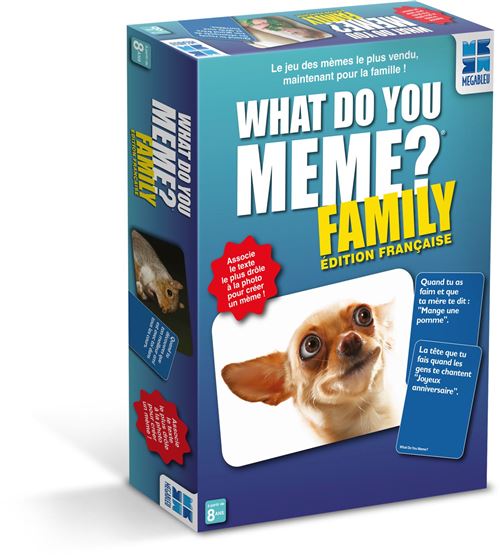 Jeu d’ambiance Megableu What do you Meme Family - vue 1