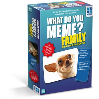 Jeu d’ambiance Megableu What do you Meme Family