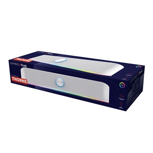 Barre de son Trust Gaming GXT 619 Thorne - Éclairage RGB - 12 W - Filaire -  Cdiscount Informatique