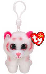 Porte-clés en peluche Ty Beanie Boo's Clip Tabor Le tigre 7 cm