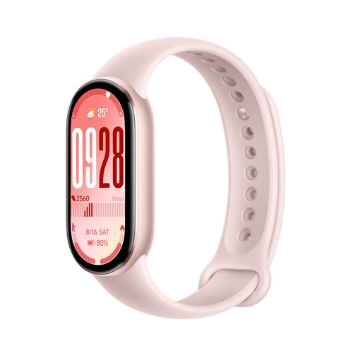 Bracelet connecté Xiaomi Mi Smart Band 10 Rose poudré
