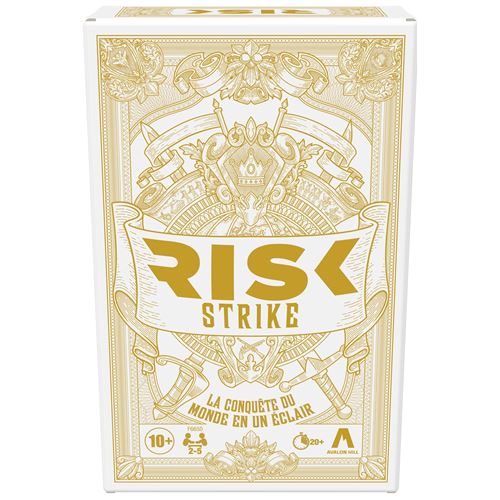 Jeu De Stratégie Hasbro Gaming F6650101 – Risk Strike, 2-5 Joueurs, Environ 20 Min - vue 3