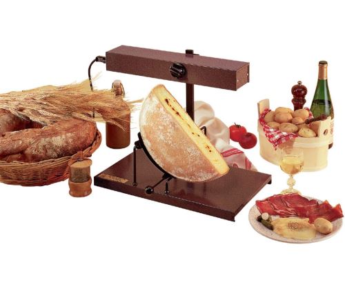 Raclette Louis Tellier Bron Coucke Traditionnelle Alpage Demi-Fromage RACL01 900 W