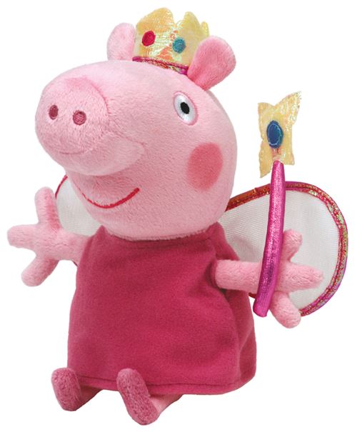 Peluche Ty Peppa Pig Small Princesse Peppa